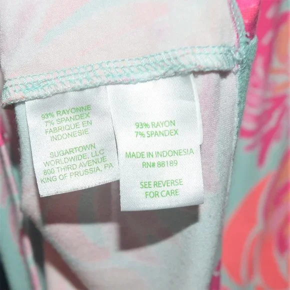 Lilly Pulitzer Upf Sophie Love Bird Small Short Dress pink dress size XS - Picture 7 of 8